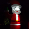 Opblaasbare Kerstman (4,5m hoog & lichtgevend)